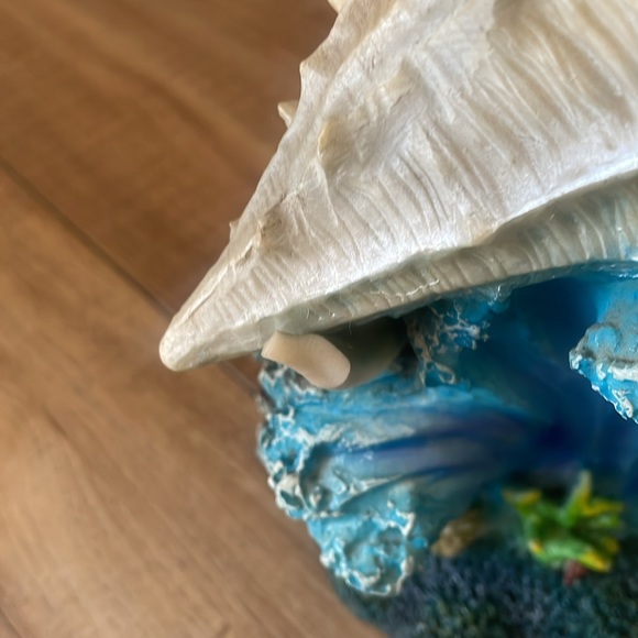 Marine Life Collection Dolphin Figurine Seashell Night Light Lamp - Wild Life - Picture 8 of 12